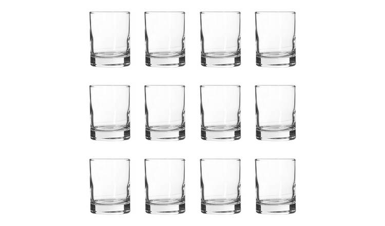 LAV Liberty Shot Glasses - Clear - Pack of 12