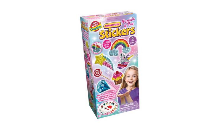 Small World Toys Diamond Design Stickers Fantasia Fun Craft Set
