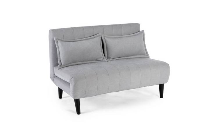 Furniture Online Harper Clic Clac Bed 2 Seater Linen Sofa – Grey