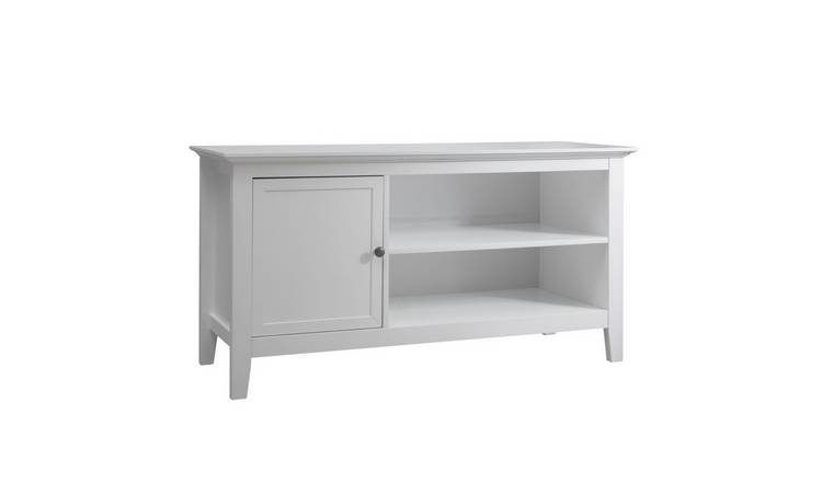 Noa & Nani Karlstad Low Sideboard With Cupboard - White