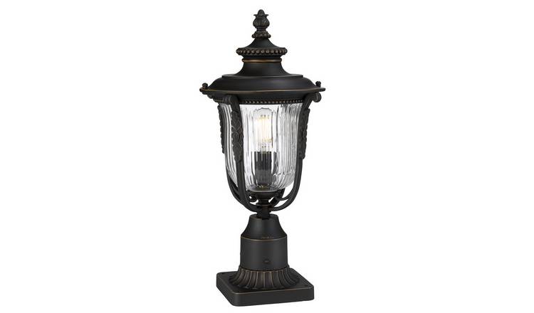 Elstead Luverne Pedestal Light - Rubbed Bronze