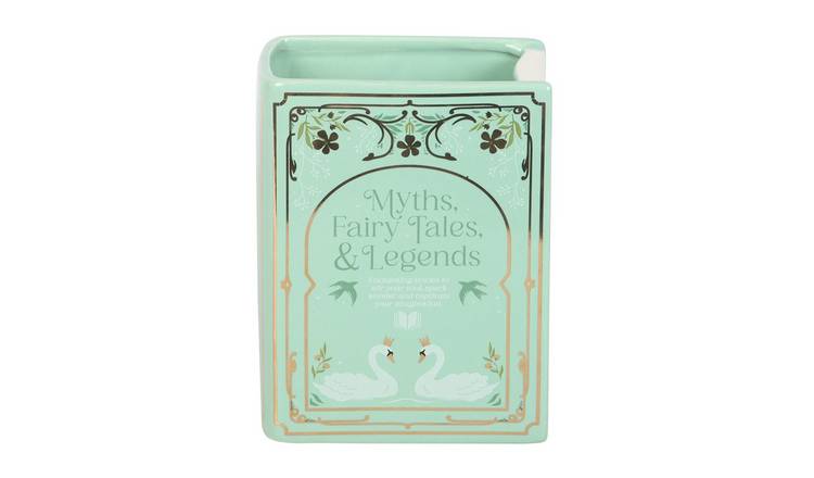 Something Different Myths Fairy Tales & Legends Book Vase - Green