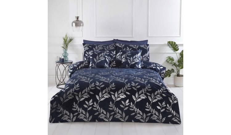 Rapport Como Navy Duvet Cover Set - Single