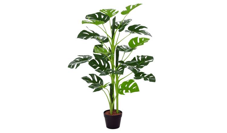 Outsunny 3.3FT Artificial Monstera Tree - Green