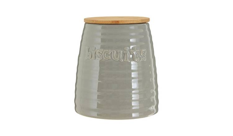 Orsina Winnie Dolomite Biscuit Canister – Grey