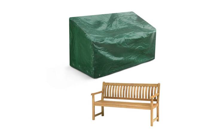 Keplin 3 Seater Garden Bench Cover with Drawcord - 162 x 66 x 90cm
