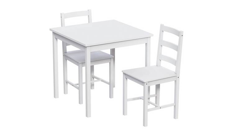Vida Designs Yorkshire 2 Seater Dining Set - White