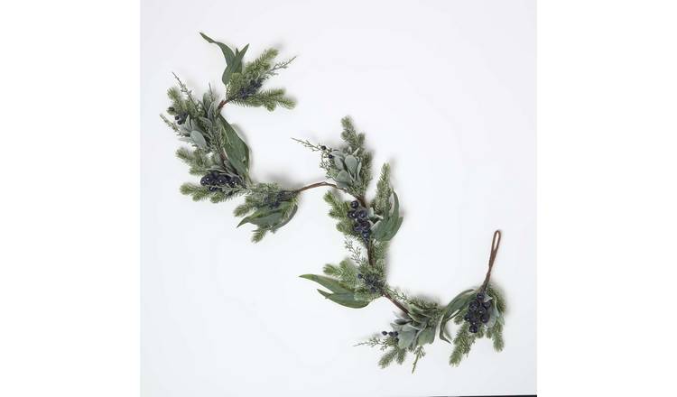 Homescapes Polyester Garland - Blue