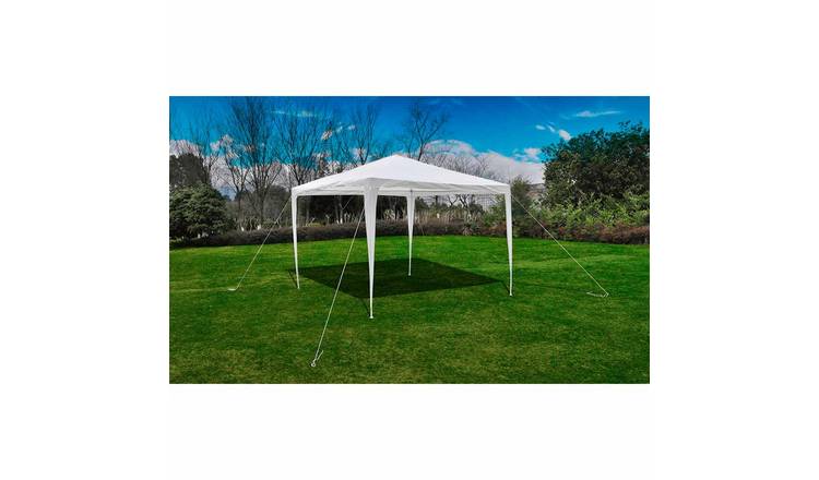 Walplus 3 x 3 m Pyramid Roof Garden Gazebo Pavilion