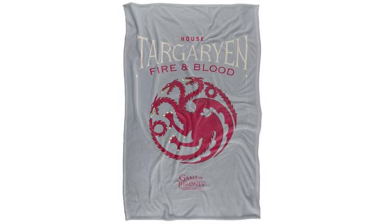 Game Of Thrones House Targaryen Sigil Blanket - 147cm x 91cm