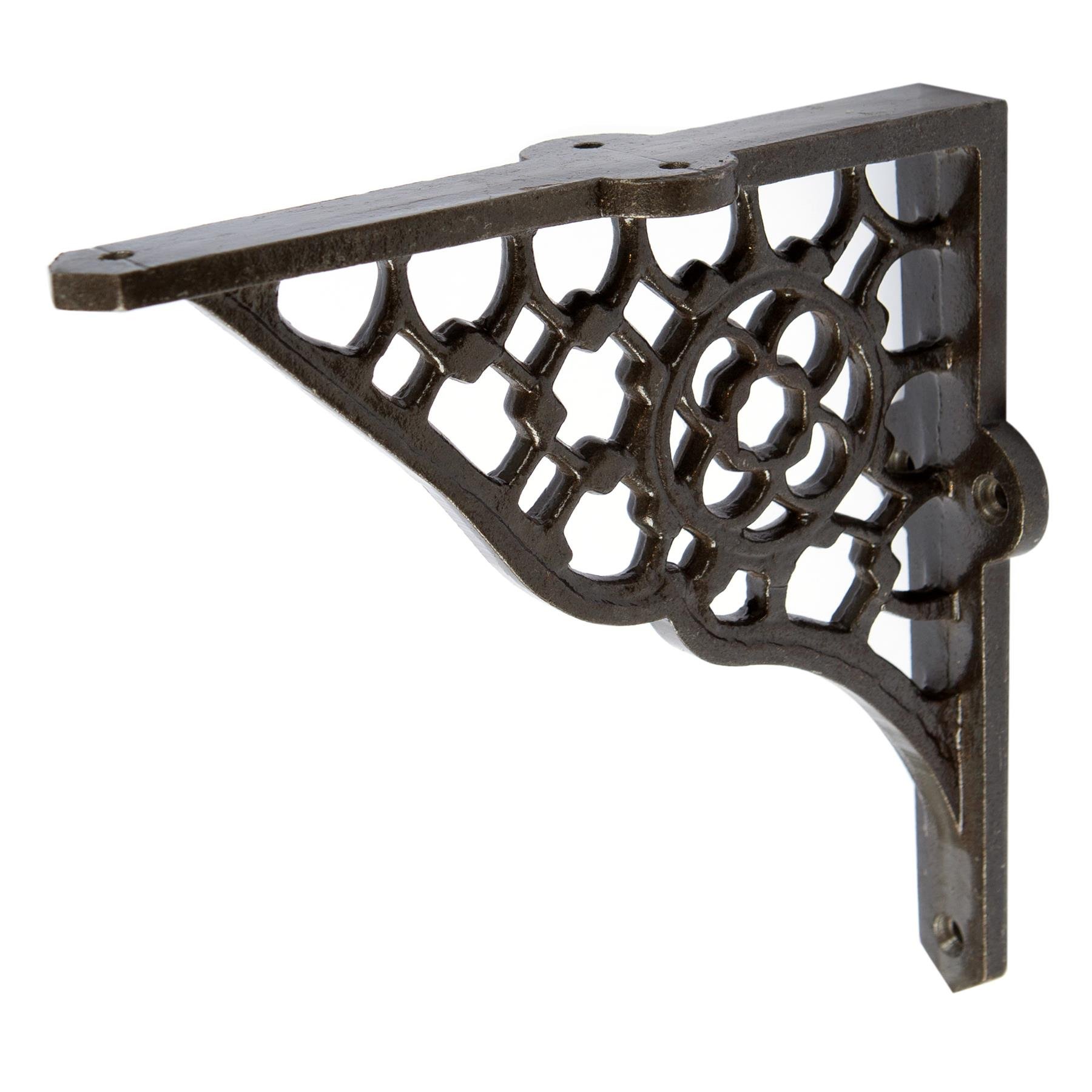 Hammer & Tongs Honeycomb Shelf Bracket - Raw - Image 1