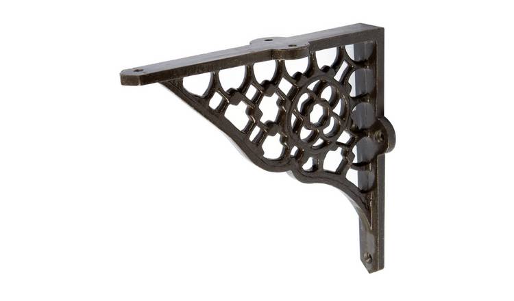 Hammer & Tongs Honeycomb Shelf Bracket - Raw