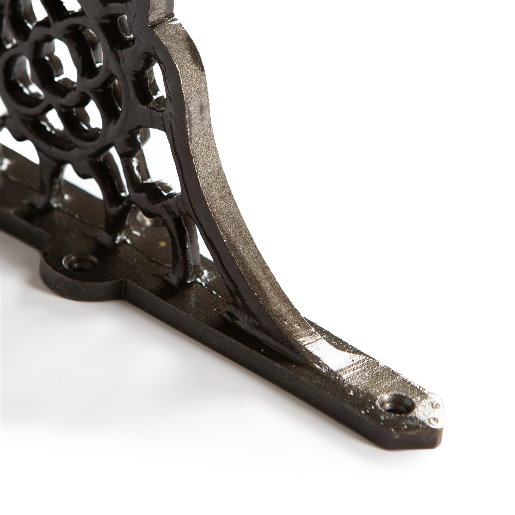 Hammer & Tongs Honeycomb Shelf Bracket - Raw - Image 2