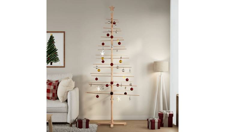 Walplus Artificial Christmas Tree - Brown - 210 cm