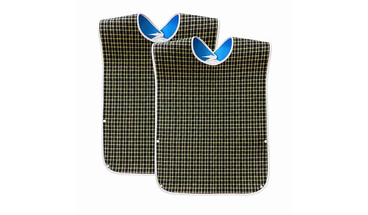 Care Free Adult Mealtime Protector with Crumb Catcher - Pack of 2