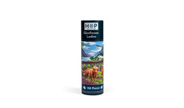 The House of Puzzles Glenfinnan Ladies 150 Piece Mini Jigsaw Puzzle