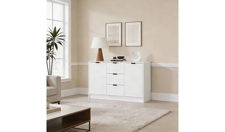Home Source 2 Door 3 Drawer Large Sideboard