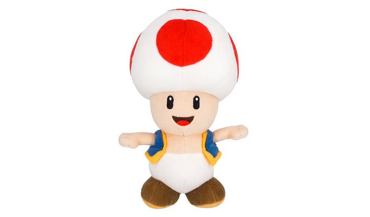San-Ei Nintendo Super Mario Toad Plush - Small