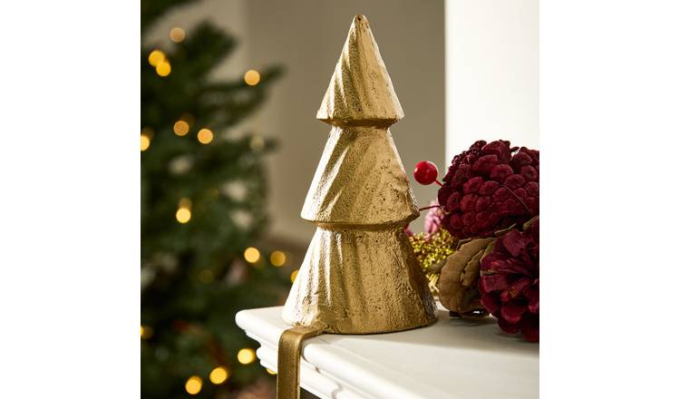 Dibor Iron Stocking Holder - Gold