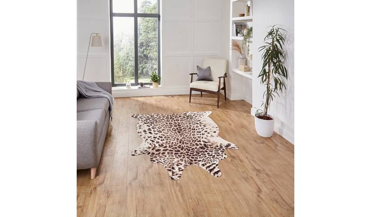 Mega Flooring Brown Modern  Rug - 130 x 155cm