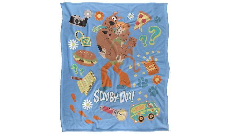 Scooby Doo Food Soft Touch Blanket - 152cm x 127cm