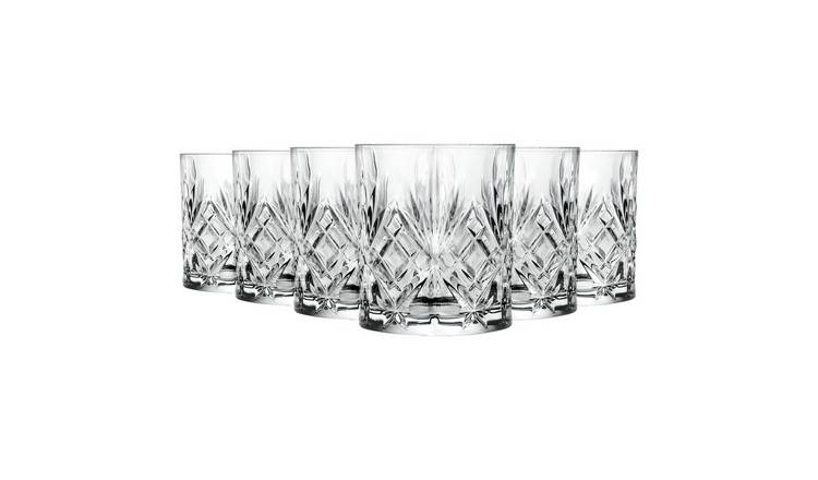 RCR Crystal Melodia Whisky Glasses 240ml - Pack of 6