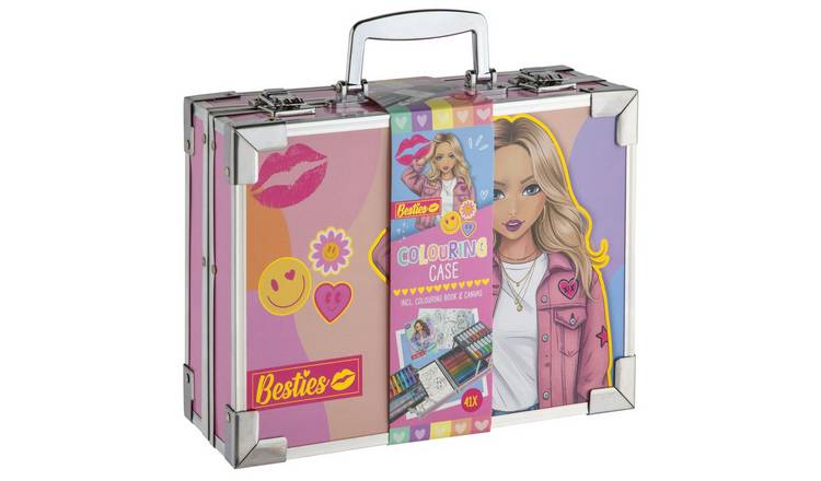 Totum Besties Colouring Metal Case Art Set - 41 Piece