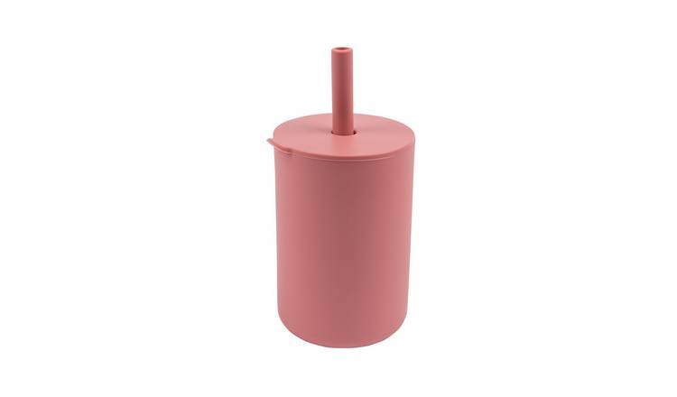Tiny Dining Baby Silicone Sippy Cup - Dusty Rose