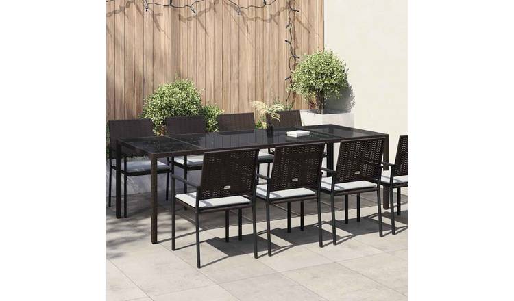 Walplus Garden Table - Brown