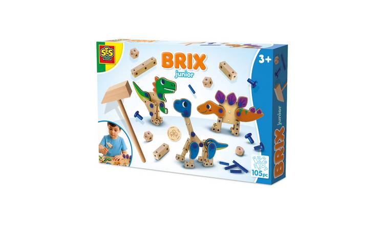 SES Creative Brix Junior Construction Set - Dinosaurs