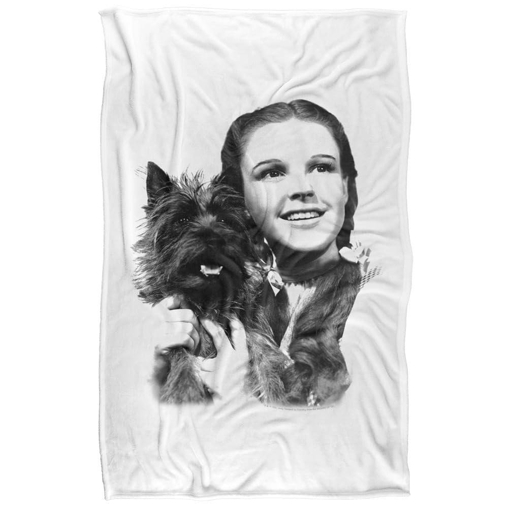 The Wizard Of Oz Dorothy And Toto Soft Touch Blanket - 147cm x 91cm - Image 1