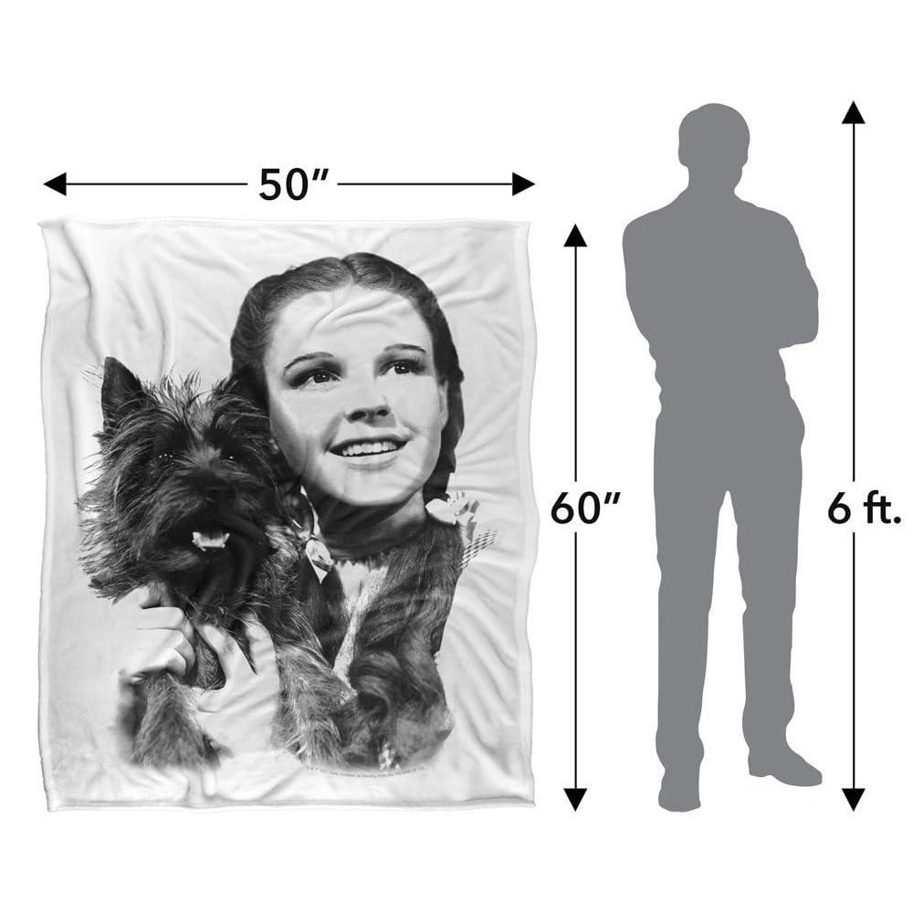 The Wizard Of Oz Dorothy And Toto Soft Touch Blanket - 147cm x 91cm - Image 4