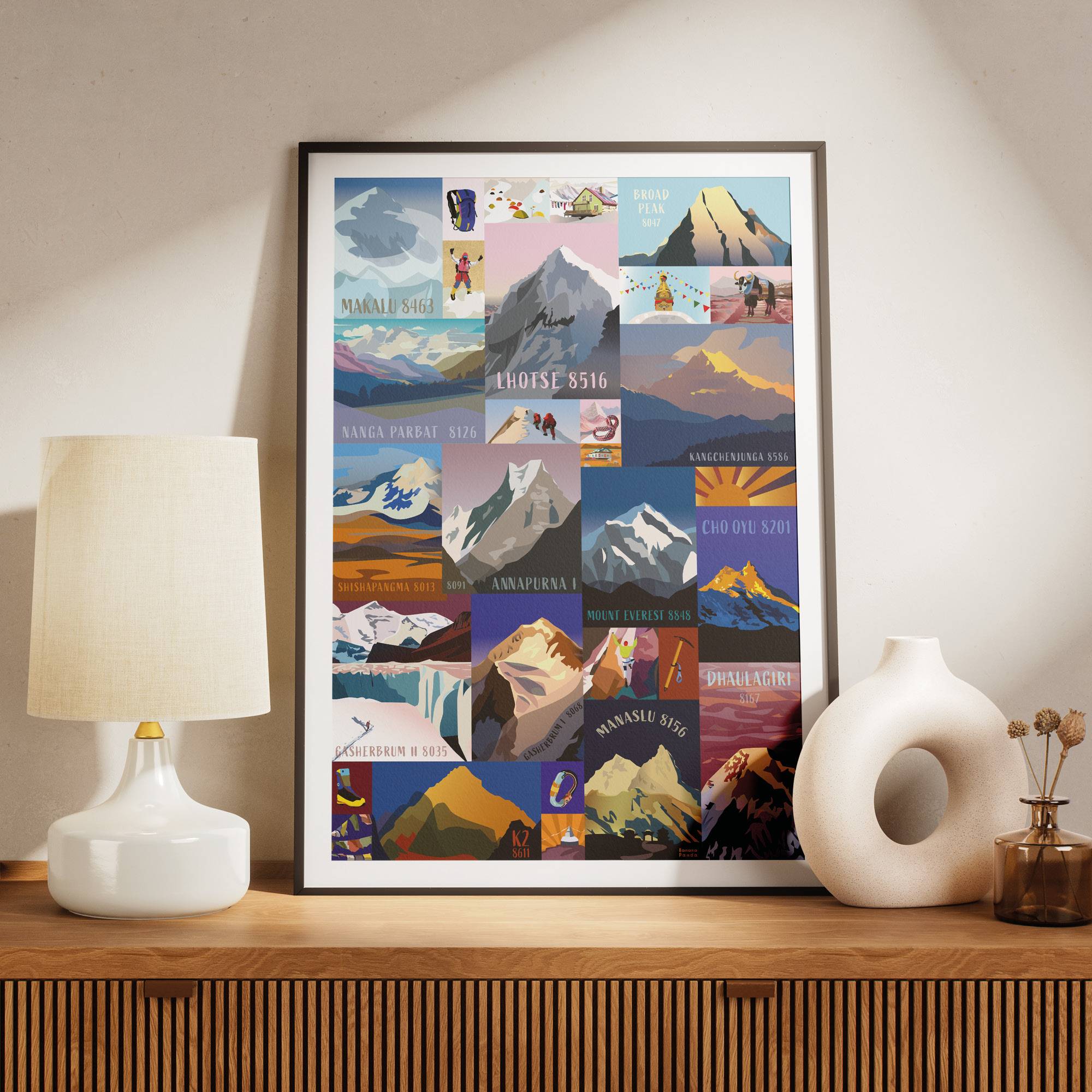 Banana Panda Mountains 1000 Piece Jigsaw Puzzle - Image 5