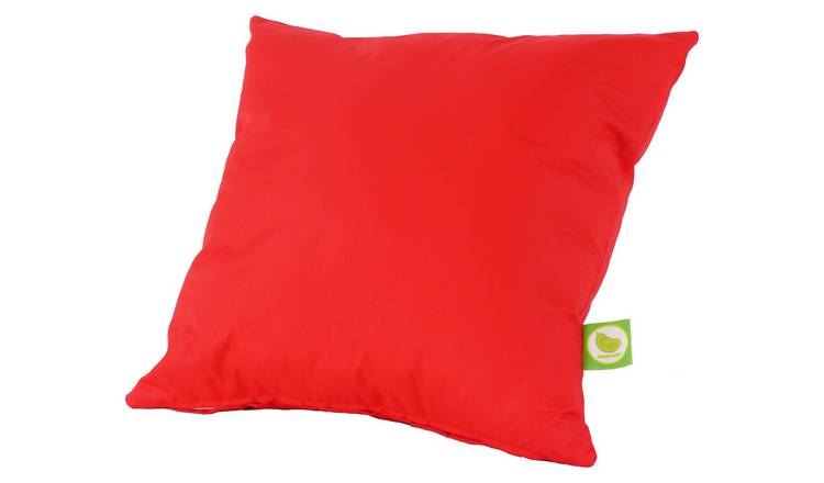 Bean Lazy Outdoor Garden Furniture Seat Scatter Cushion with Pad Red