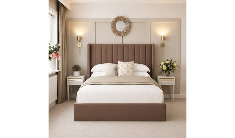 Bed Choices Madison Single Bed Frame With 54" Headboard - Brown