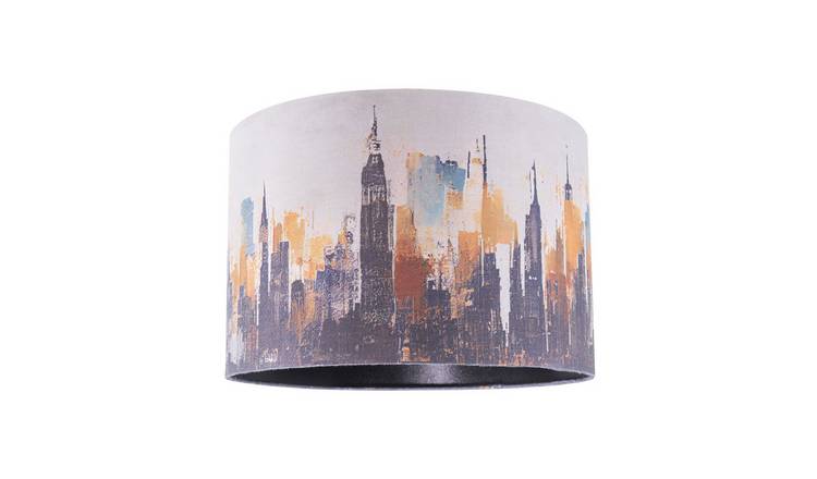 Happy Homewares Cotton Fabric Lamp Shade - Multi