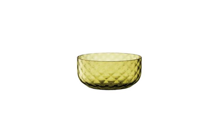 LSA International Dapple Bowl Diameter 12cm - Woodland Green