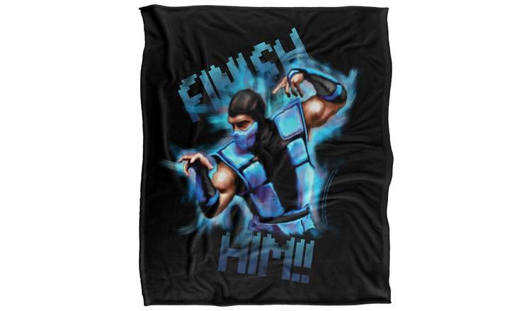 Mortal Kombat Klassic Finish Him! Blanket - 147cm x 91cm