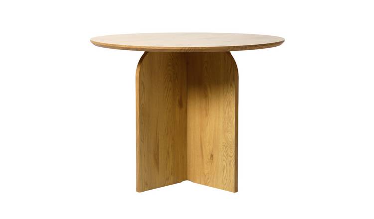 HomeGardenDirect NYX Mordern Round Dining Table 100cm x 100cm - Wood