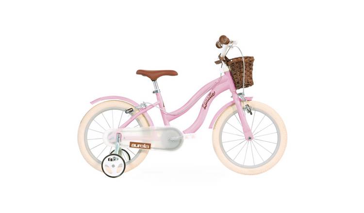 Dino Bikes Retro 16" Kids Pedal Powered Bike - Pink