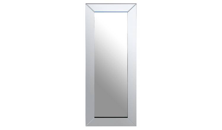 Orsina Sana Medium Rectangular Wall Mirror with Bevelled Frame – Clear