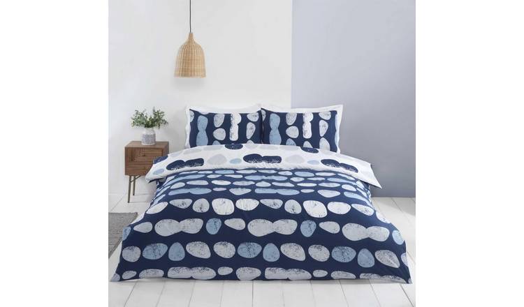 Rapport Truro Blue Duvet Cover Set - Double