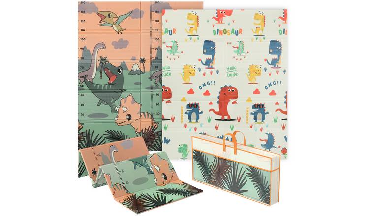 AIYAPLAY 177 x 146 x 1.5cm Waterproof Foldable Foam Baby Play Mat – Multi