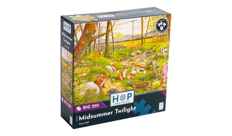 The House of Puzzles Midsummer Twilight BIG 250 Puzzle 3 Years +