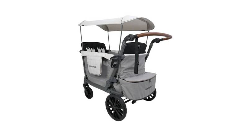 Wonderfold L4 Quad Stroller Wagon - Grey