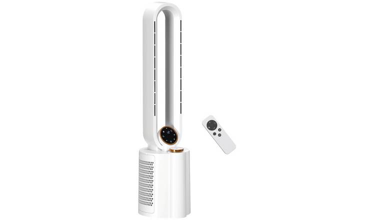 HOMCOM 3 in 1 UV Resistant Tower Fan for Home Office - White
