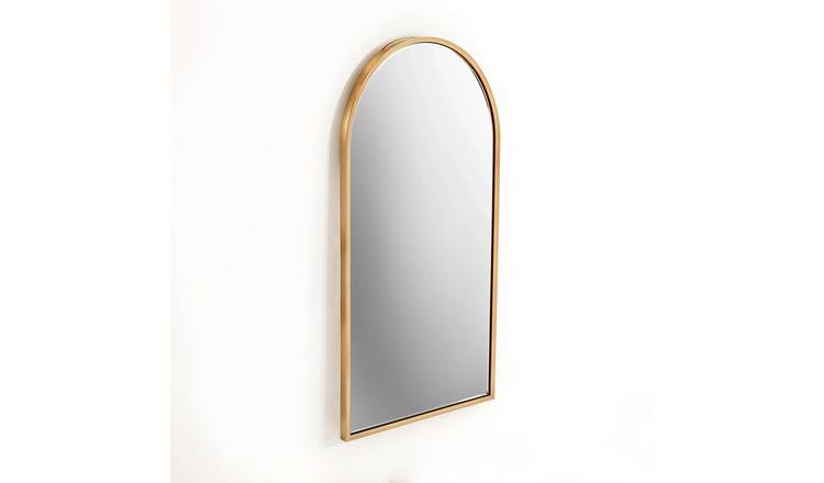 Orsina Trento Frame Large Arch Wall Mirror – Gold