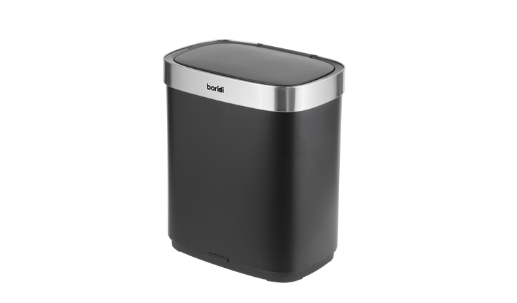 Baridi Sensor Bin 50L Capacity - Black