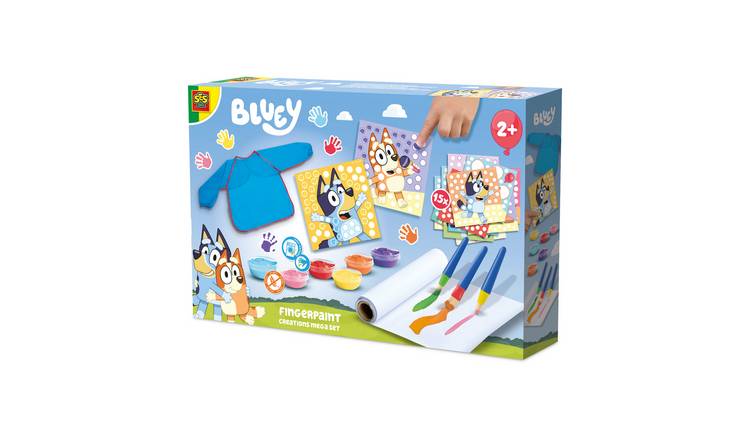 SES Creative Bluey Finger Paint Creations Mega Craft Set