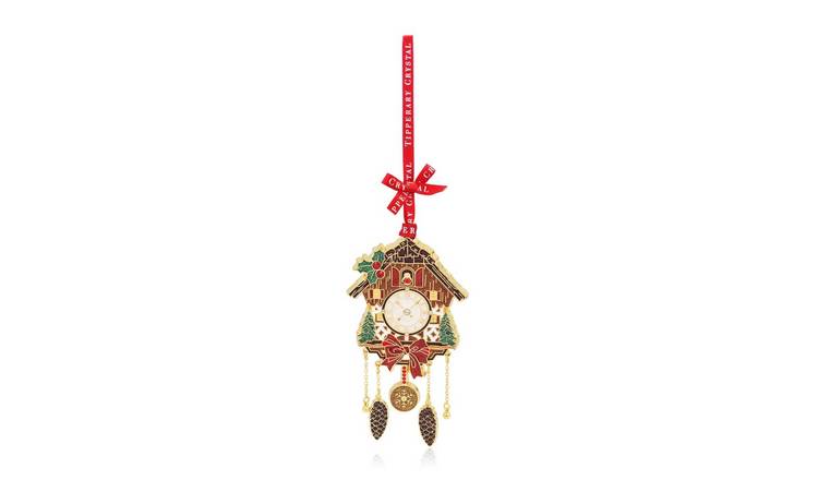 Tipperary Metal Sparkle Cuckoo Clock Hanging Decoration